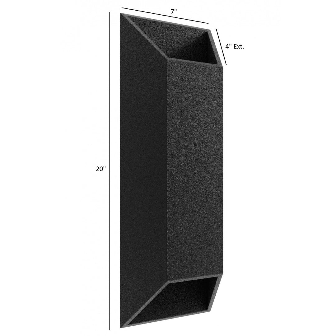 Avenue Outdoor Rectangular 3000K LED Wall Sconce by Avenue Lighting - view 38