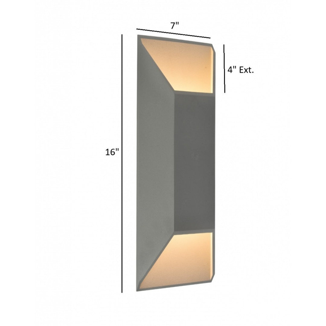 Avenue Outdoor Rectangular 3000K LED Wall Sconce by Avenue Lighting - view 30