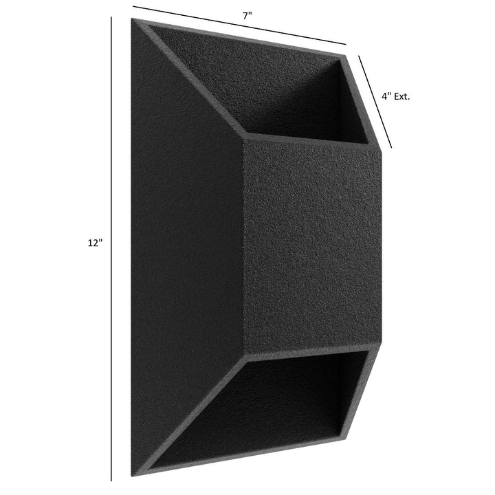 Avenue Outdoor Rectangular 3000K LED Wall Sconce by Avenue Lighting - view 7