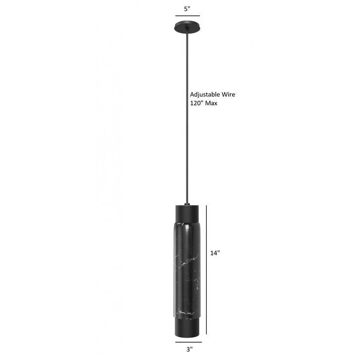 Cicada Cylinder LED Pendant by Avenue Lighting - view 16