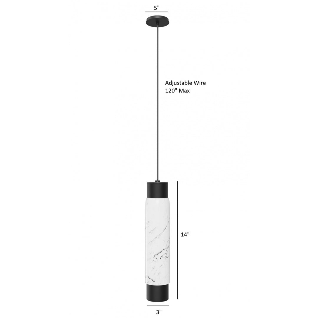 Cicada Cylinder LED Pendant by Avenue Lighting - view 23