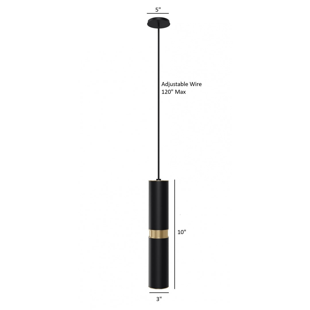 Cicada Cylinder LED Pendant by Avenue Lighting - view 5
