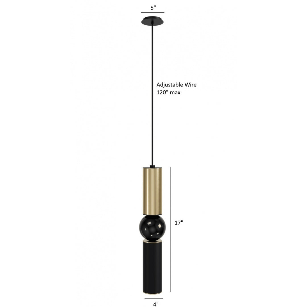 Cicada Cylinder LED Pendant by Avenue Lighting - view 32