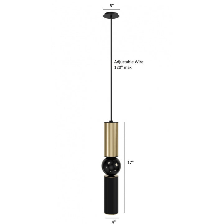 Cicada Cylinder LED Pendant by Avenue Lighting - view 32