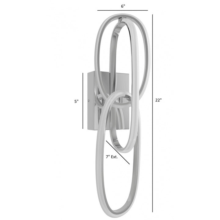 Circa 3-Ring LED Wall Sconce by Avenue Lighting - view 20