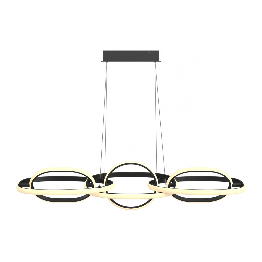 Circa 6-Ring LED Pendant by Avenue Lighting - view 8