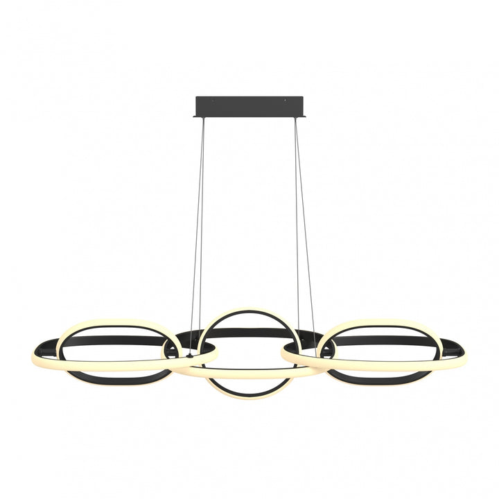 Circa 6-Ring LED Pendant by Avenue Lighting - view 8