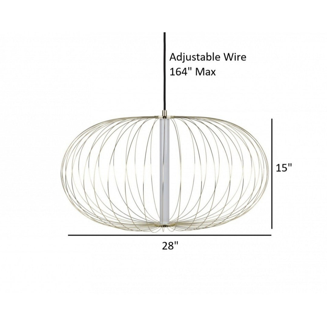 Delano Sphere LED Pendant by Avenue Lighting - view 10