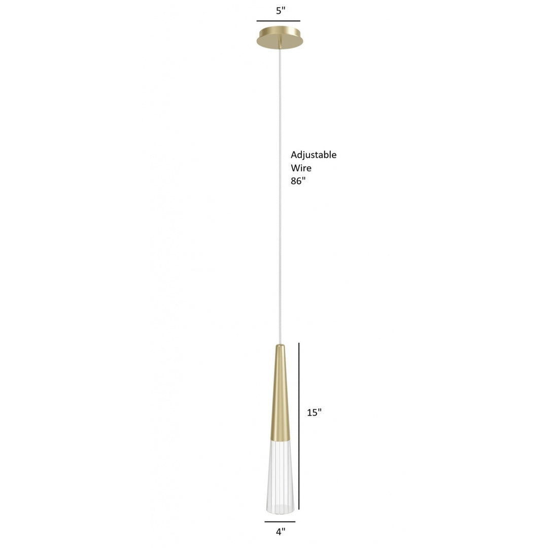 Encino Cone Shape Pendant by Avenue Lighting - view 5