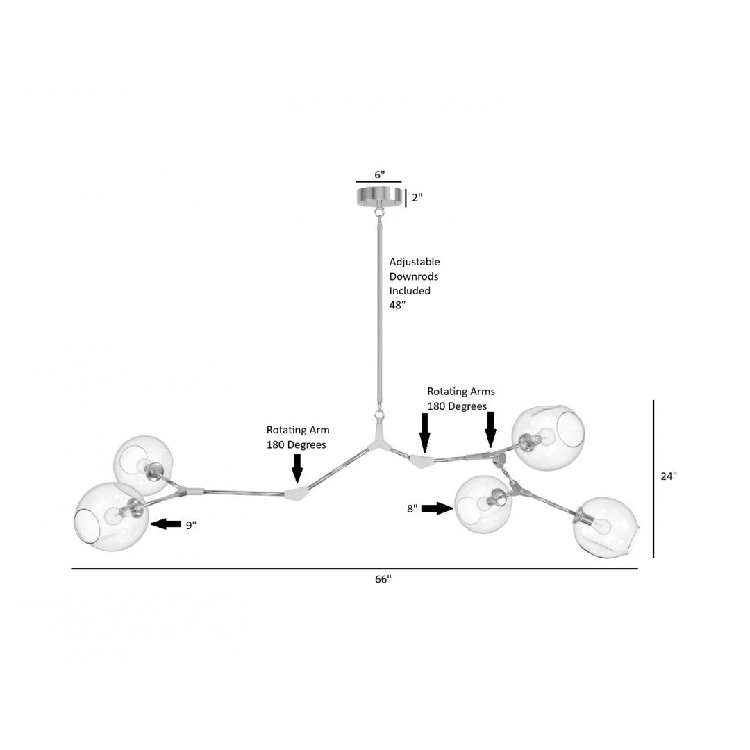 Fairfax Chandelier by Avenue Lighting - view 12