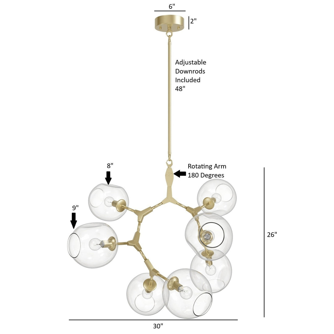 Fairfax Chandelier by Avenue Lighting - view 22