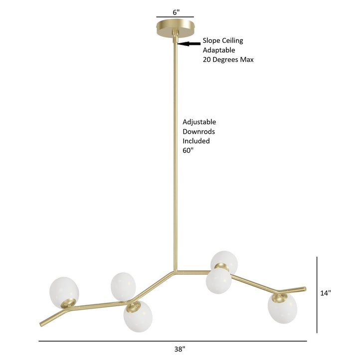 Hampton Chandelier by Avenue Lighting - view 10