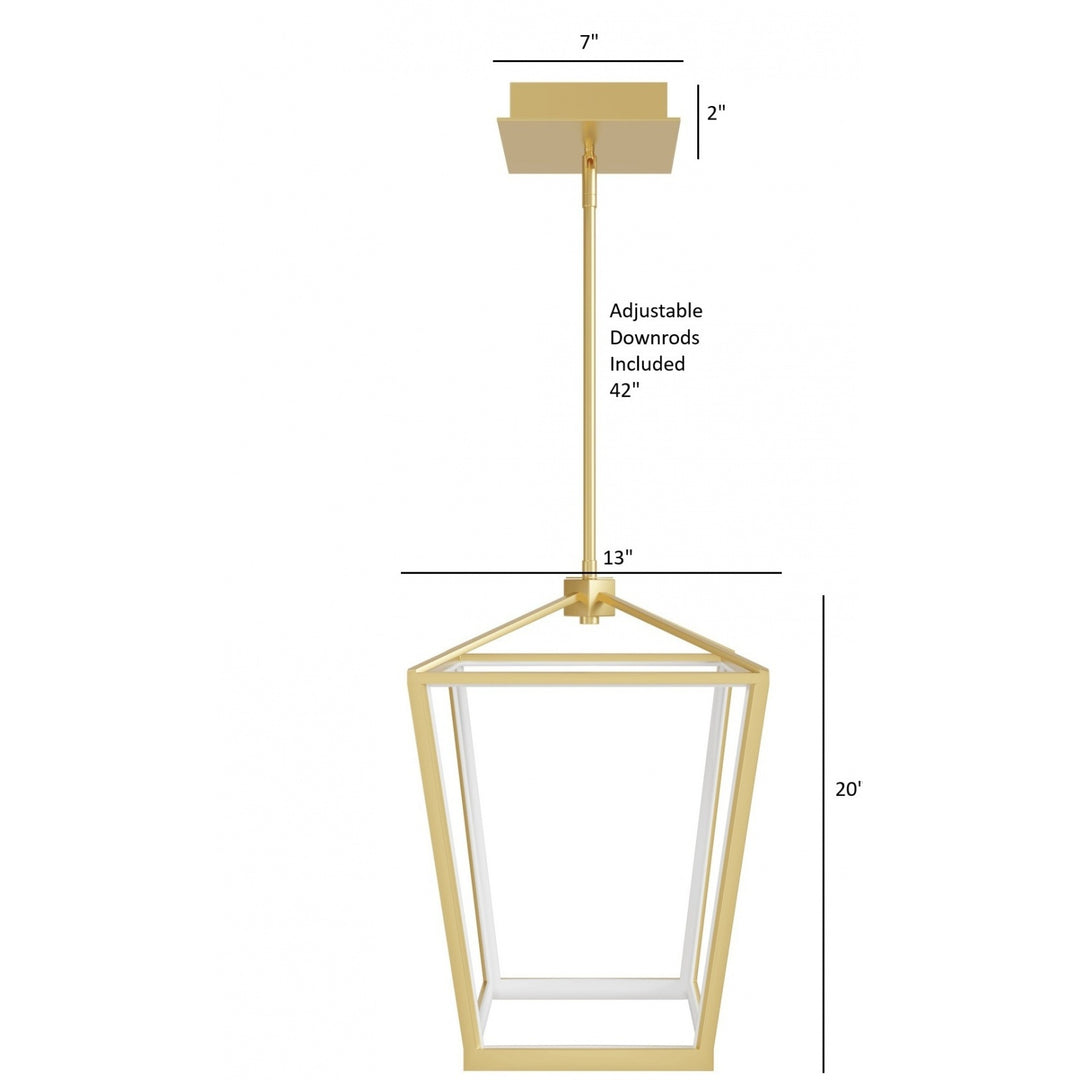 Park Ave. Carriage LED Pendant by Avenue Lighting - view 9