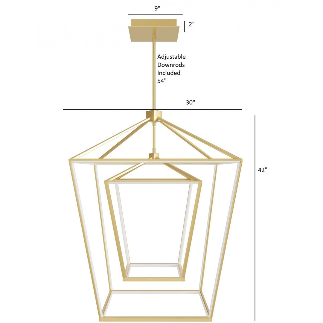 Park Ave. Double Carriage LED Pendant by Avenue Lighting - view 9