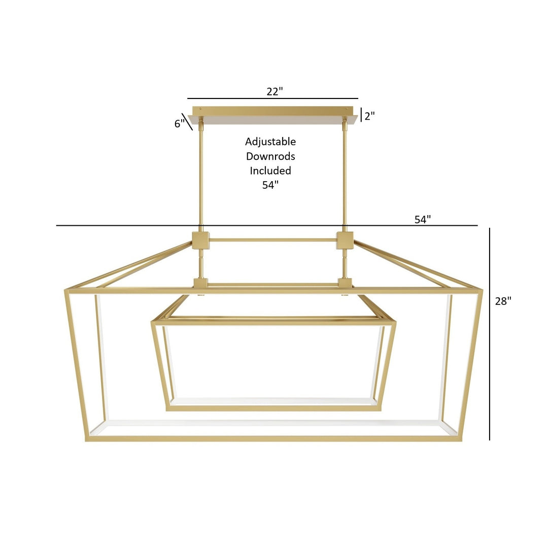 Park Ave. Double Carriage LED Pendant by Avenue Lighting - view 21
