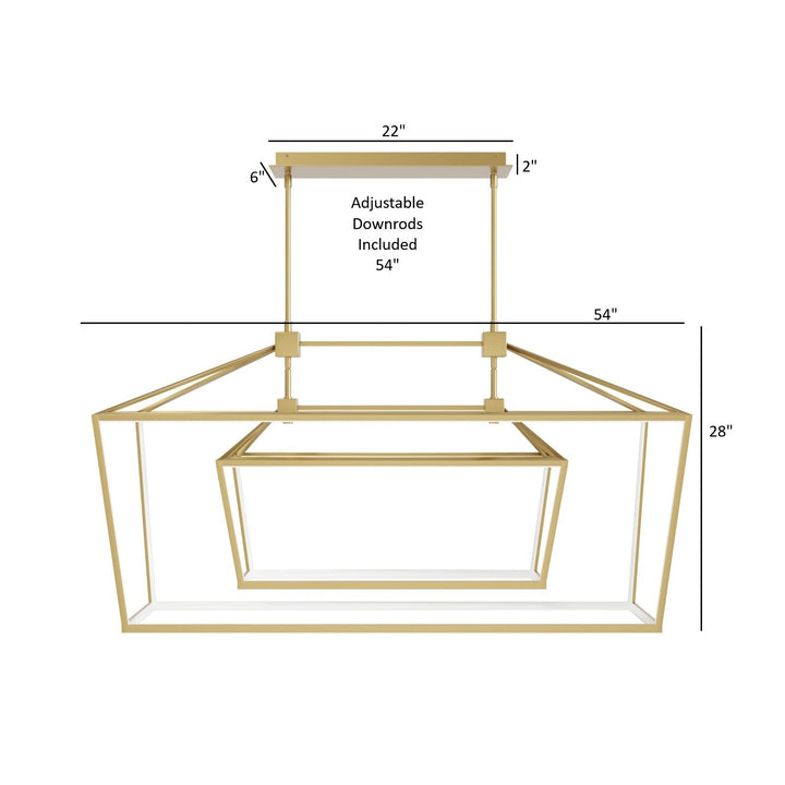 Park Ave. Double Carriage LED Pendant by Avenue Lighting - view 21