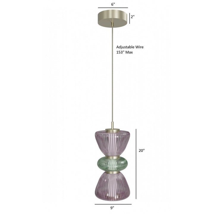 Rosewood LED Pendant by Avenue Lighting - view 9
