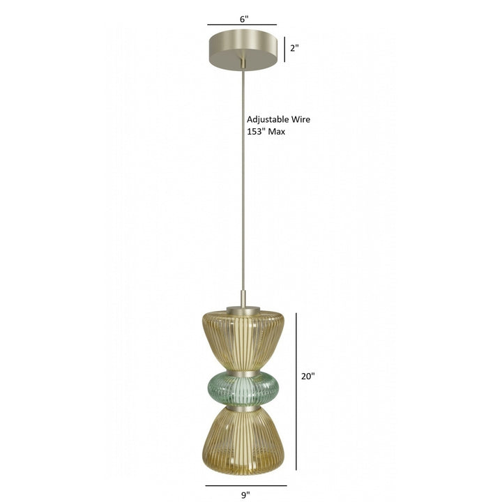 Rosewood LED Pendant by Avenue Lighting - view 14