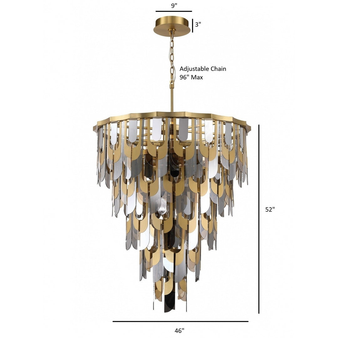 Paramount Round Chandelier by Avenue Lighting - view 7