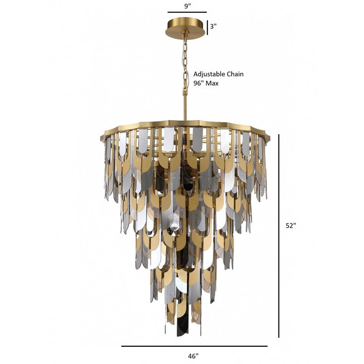 Paramount Round Chandelier by Avenue Lighting - view 7