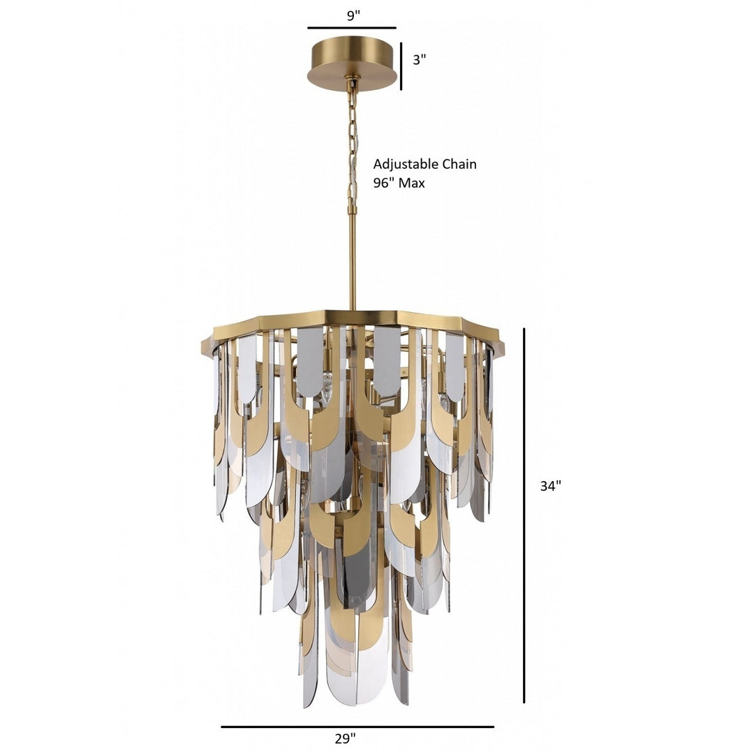 Paramount Round Chandelier by Avenue Lighting - view 4