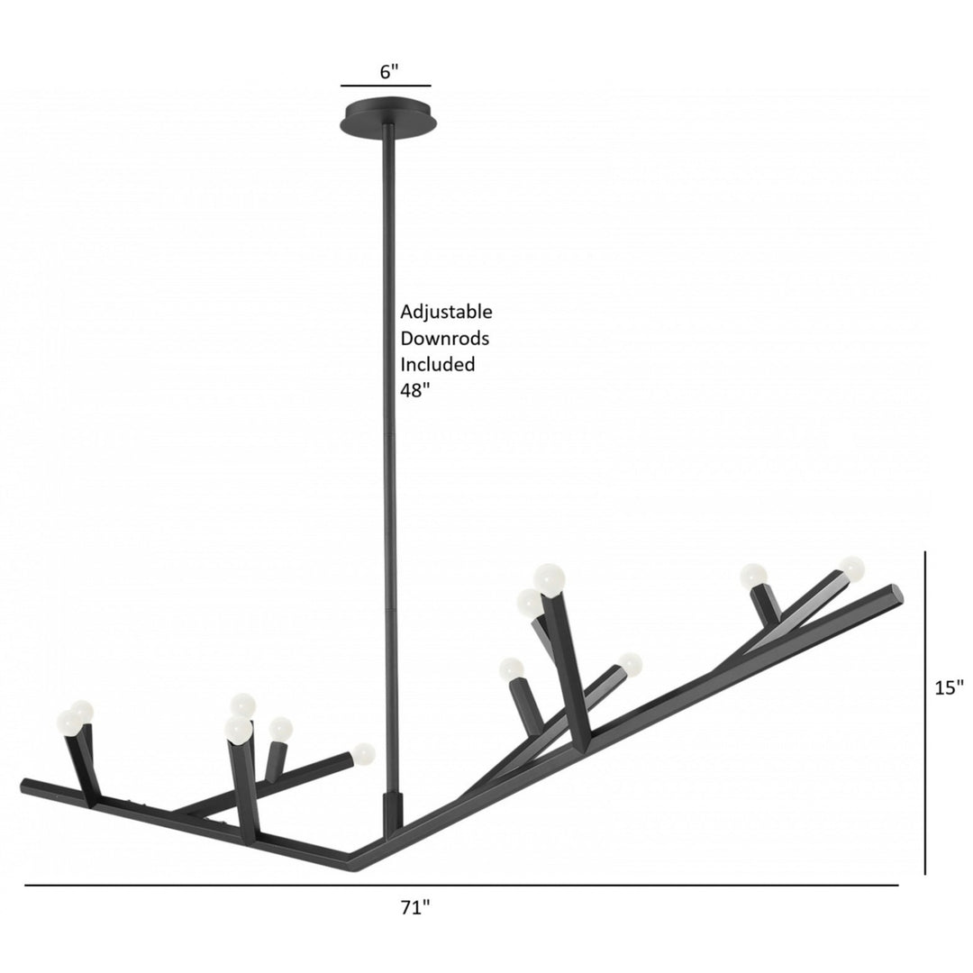 The Oaks Branch Chandelier by Avenue Lighting - view 18