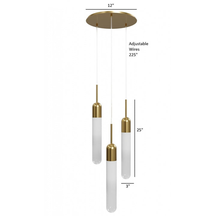 Tribeca LED Chandelier by Avenue Lighting - view 4