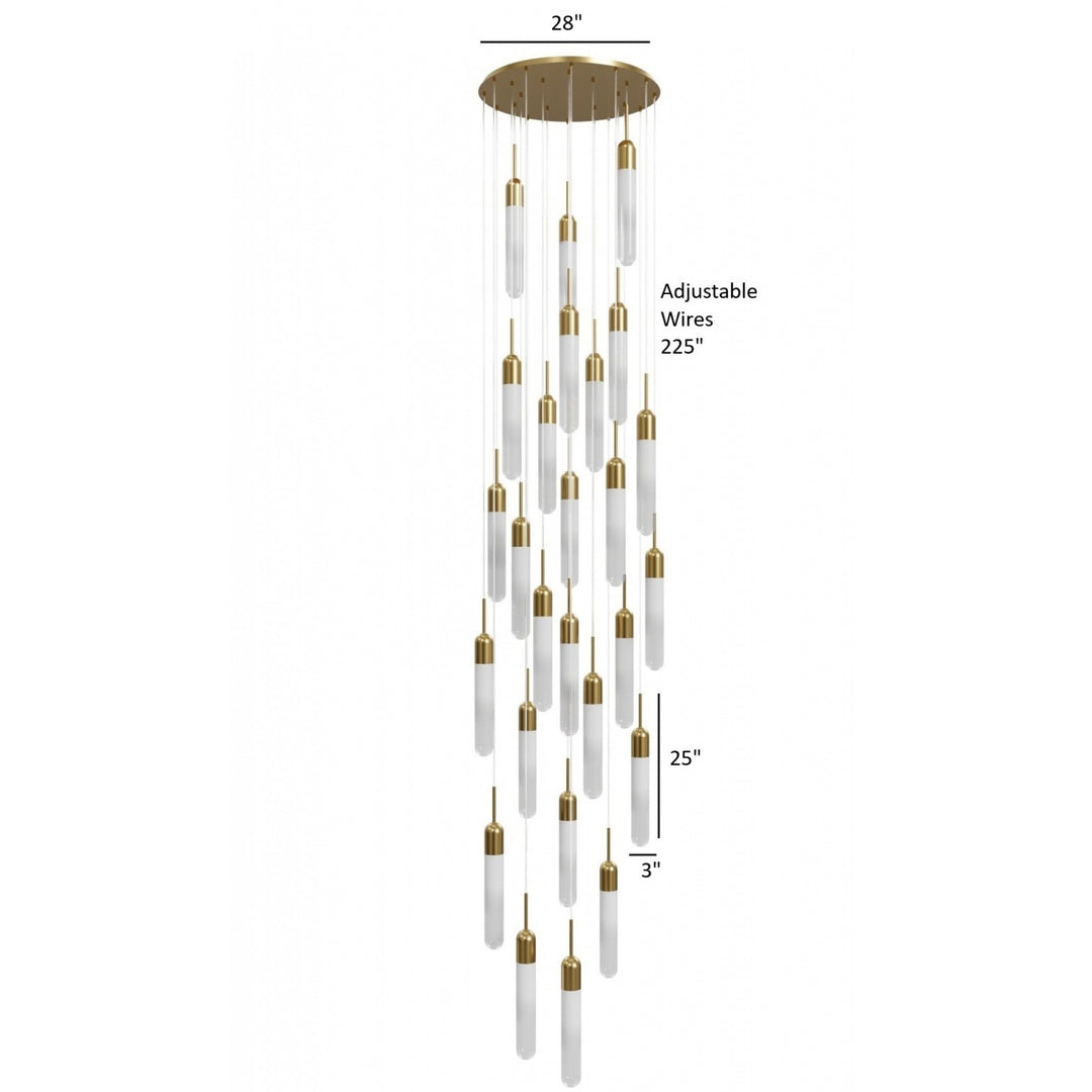 Tribeca LED Chandelier by Avenue Lighting - view 14