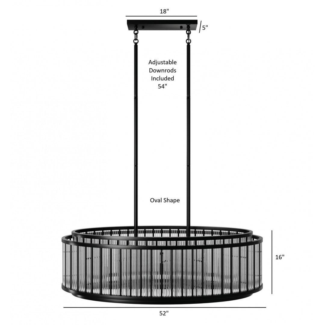 Waldorf Oval Chandelier by Avenue Lighting - view 10