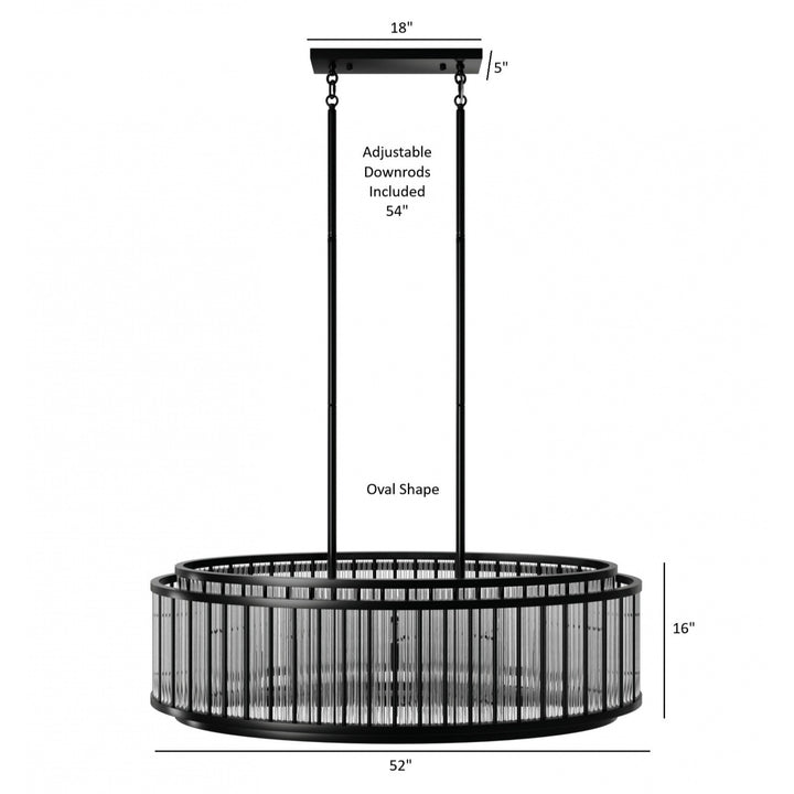 Waldorf Oval Chandelier by Avenue Lighting - view 10