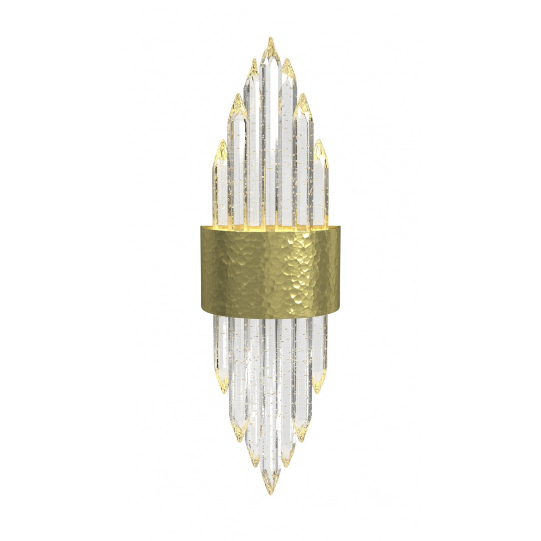 The Original Aspen Bubbled Crystal Rods LED Wall Sconce by Avenue Lighting - view 14