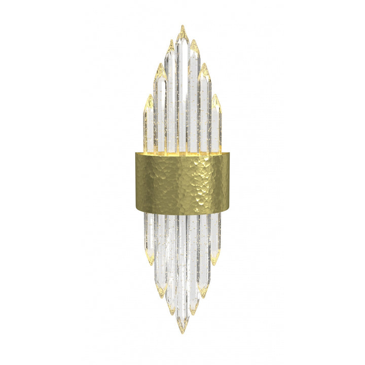 The Original Aspen Bubbled Crystal Rods LED Wall Sconce by Avenue Lighting - view 14