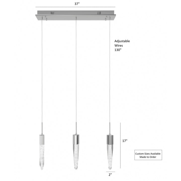 The Original Aspen LED Linear Pendant by Avenue Lighting - view 12