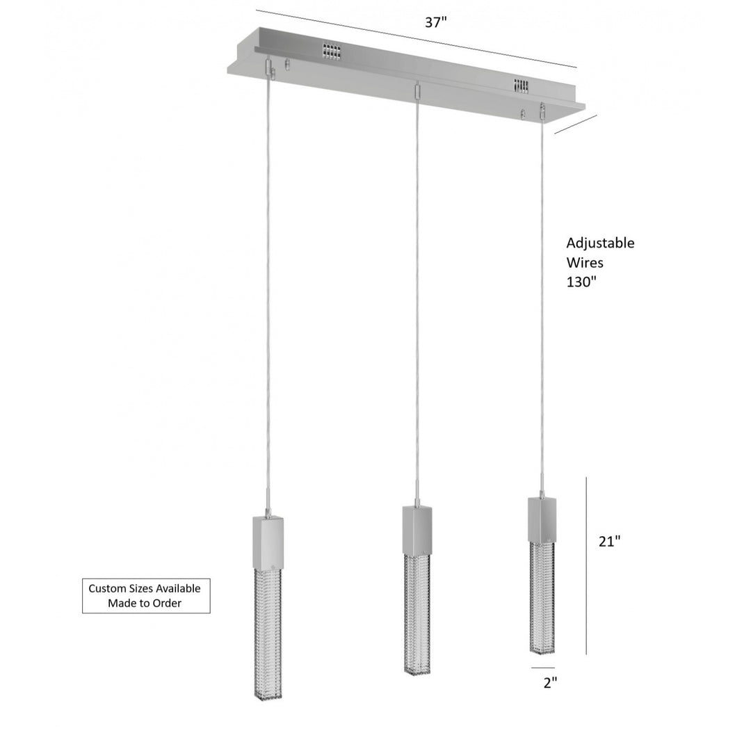 Boa LED Linear Pendant by Avenue Lighting - view 10