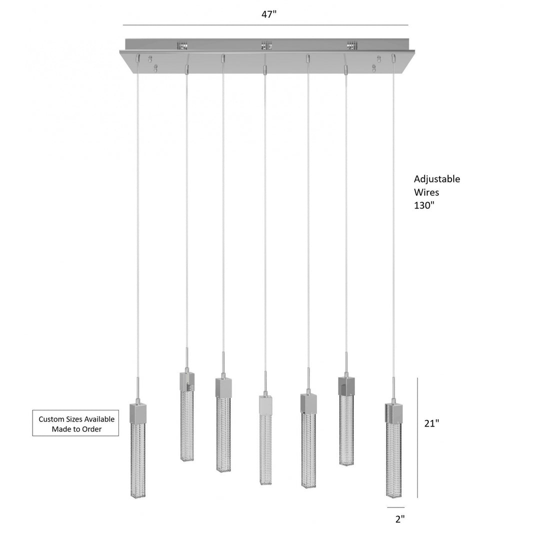 Boa LED Chandelier by Avenue Lighting - view 20