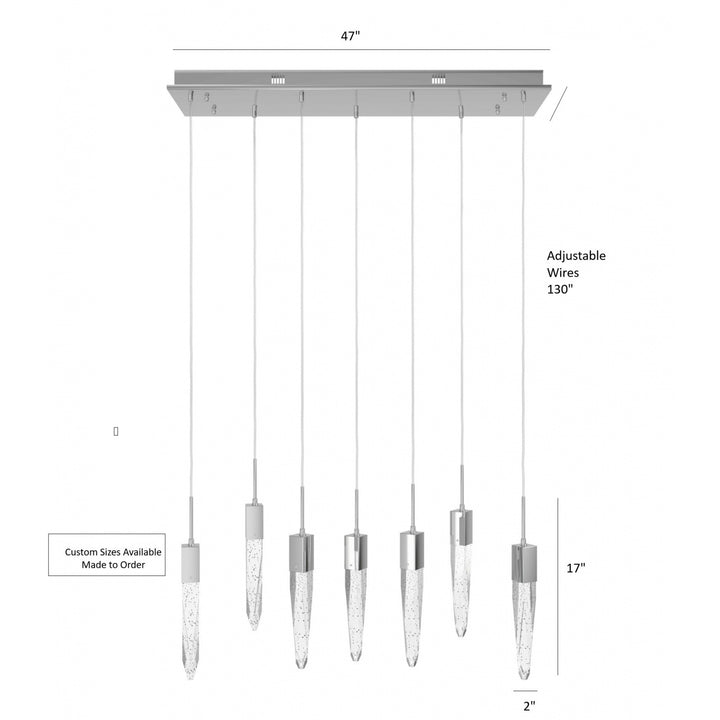 Aspen LED Chandelier by Avenue Lighting - view 14
