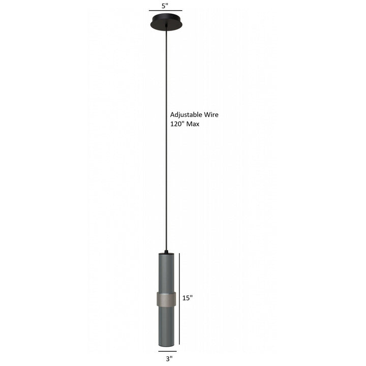 Cicada 15"H LED Pendant