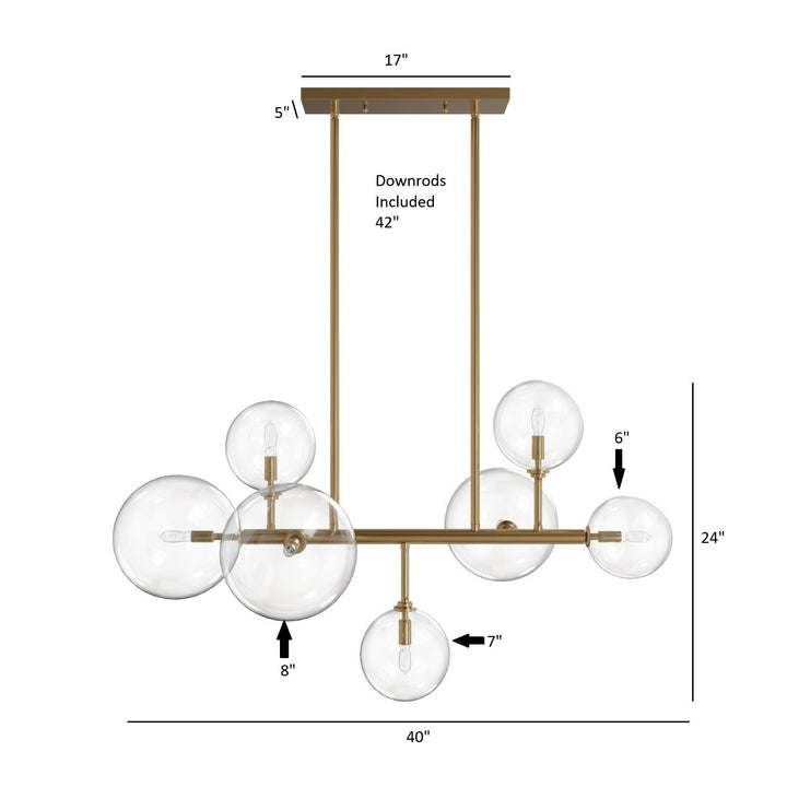 Delilah Chandelier by Avenue Lighting - view 10