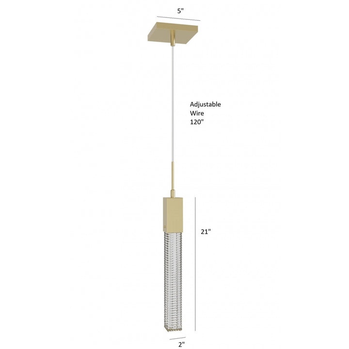 Boa LED Pendant by Avenue Lighting - view 4