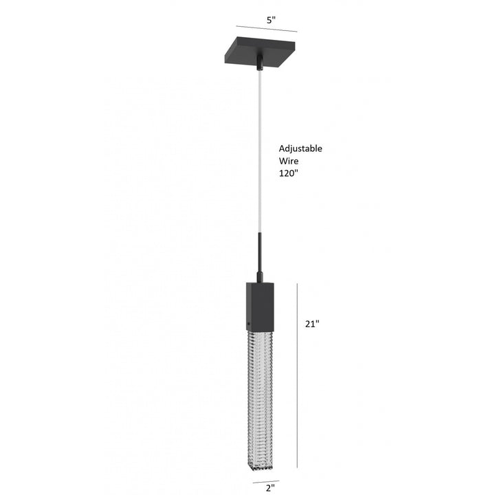 Boa LED Pendant by Avenue Lighting - view 8