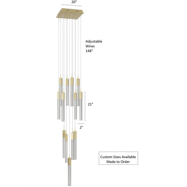 Boa Sputnik Chandelier by Avenue Lighting - view 4
