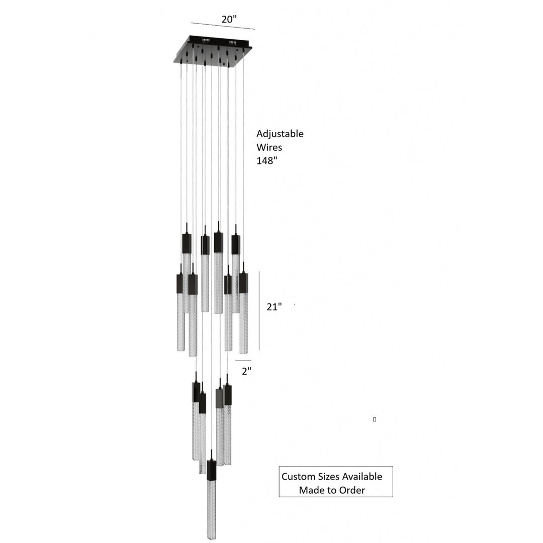 Boa Sputnik Chandelier by Avenue Lighting - view 15