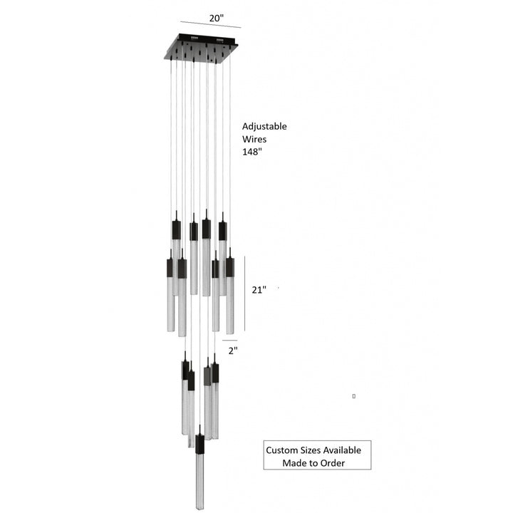 Boa Sputnik Chandelier by Avenue Lighting - view 15
