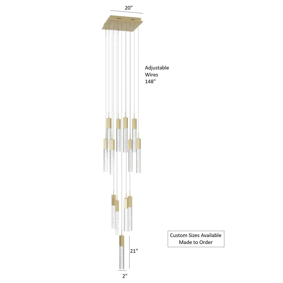 The Original Glacier Sputnik Chandelier by Avenue Lighting - view 4