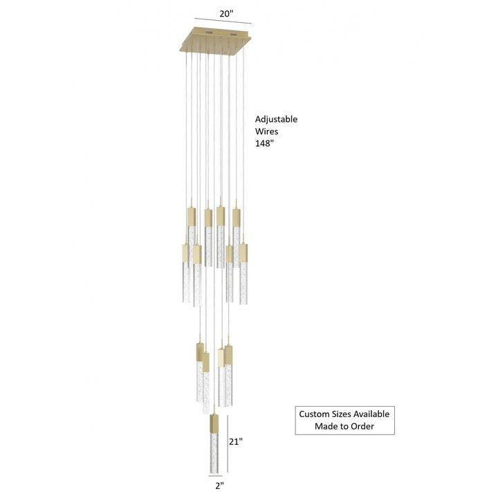 The Original Glacier Sputnik Chandelier by Avenue Lighting - view 4