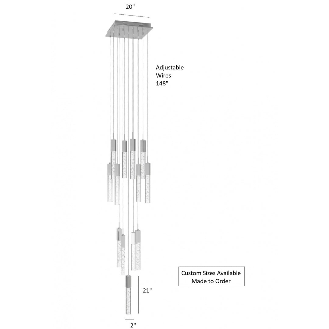 The Original Glacier Sputnik Chandelier by Avenue Lighting - view 23