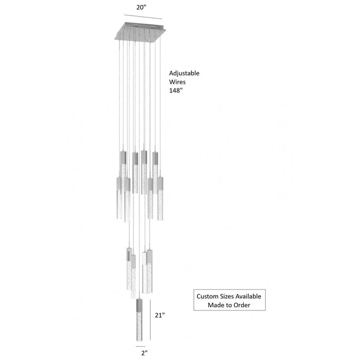 The Original Glacier Sputnik Chandelier by Avenue Lighting - view 23