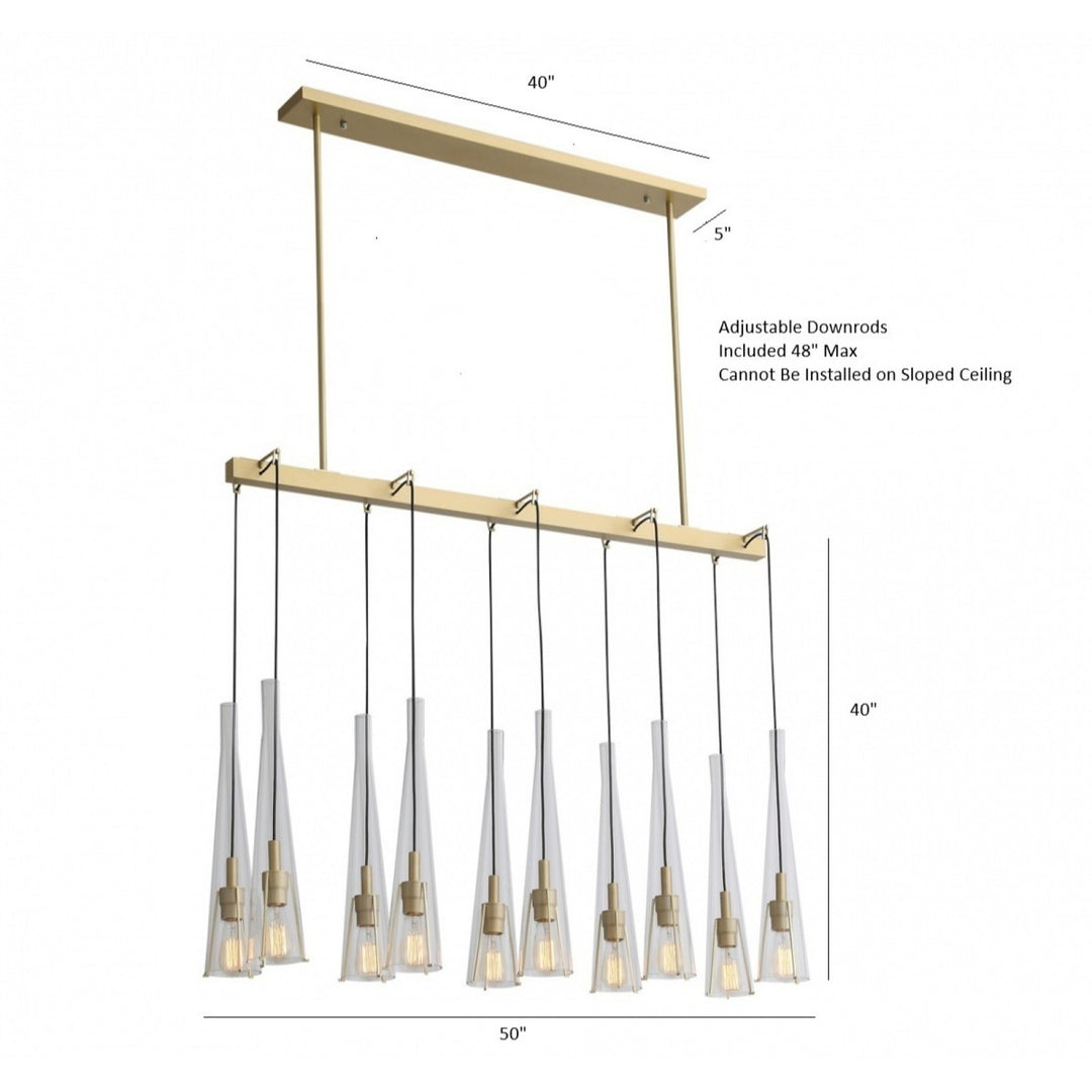 Abbey Park Linear Pendant by Avenue Lighting - view 5