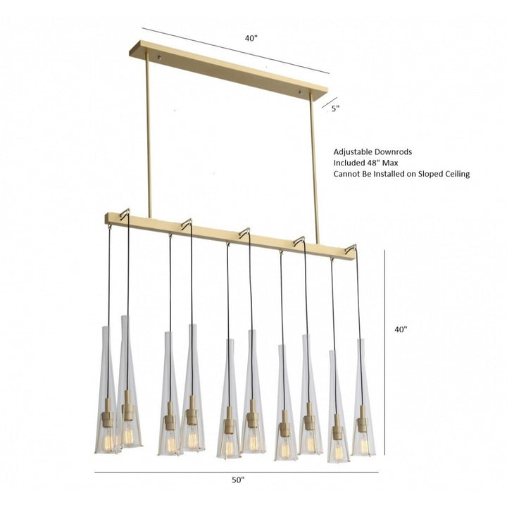 Abbey Park Linear Pendant by Avenue Lighting - view 5
