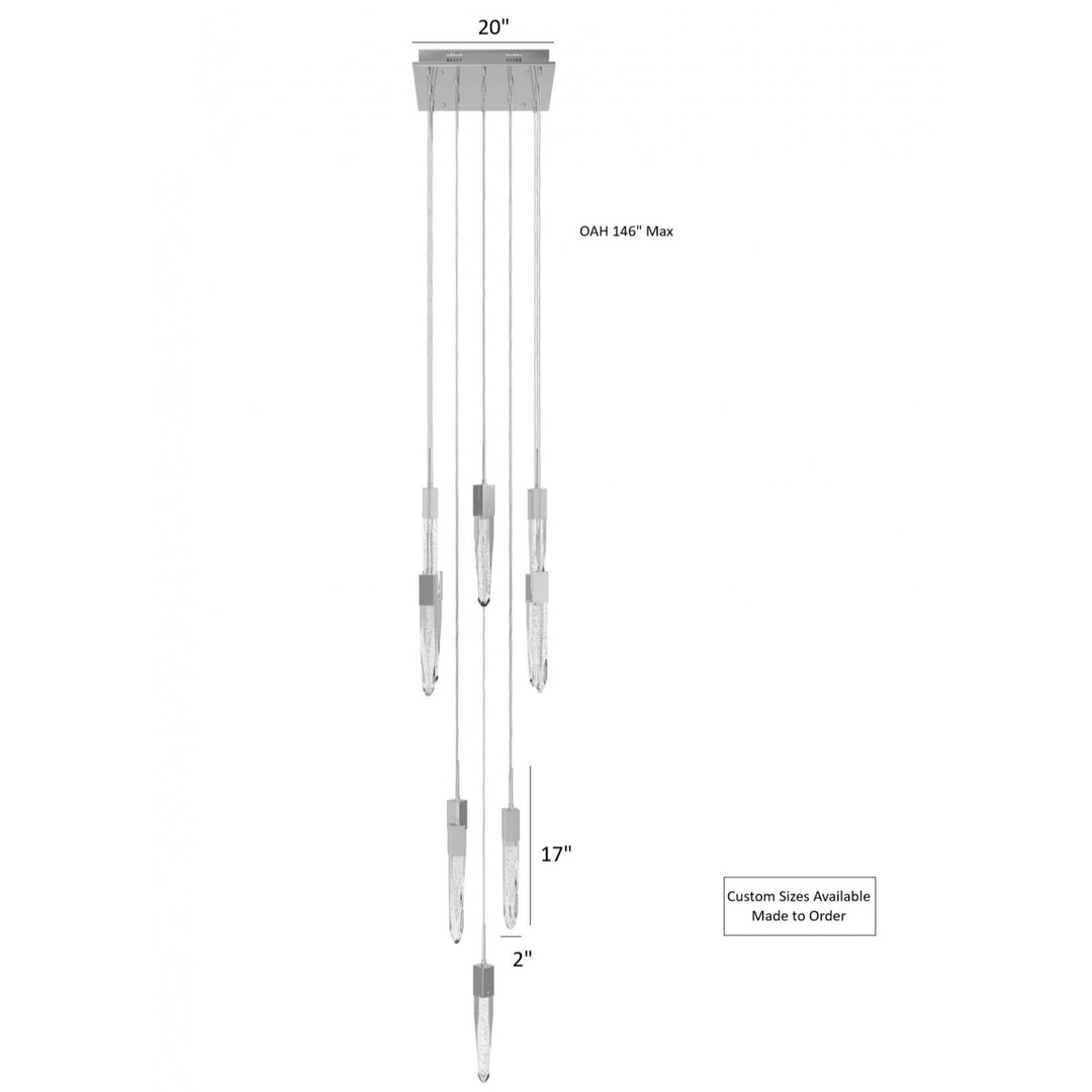 The Original Aspen Sputnik Chandelier by Avenue Lighting - view 17